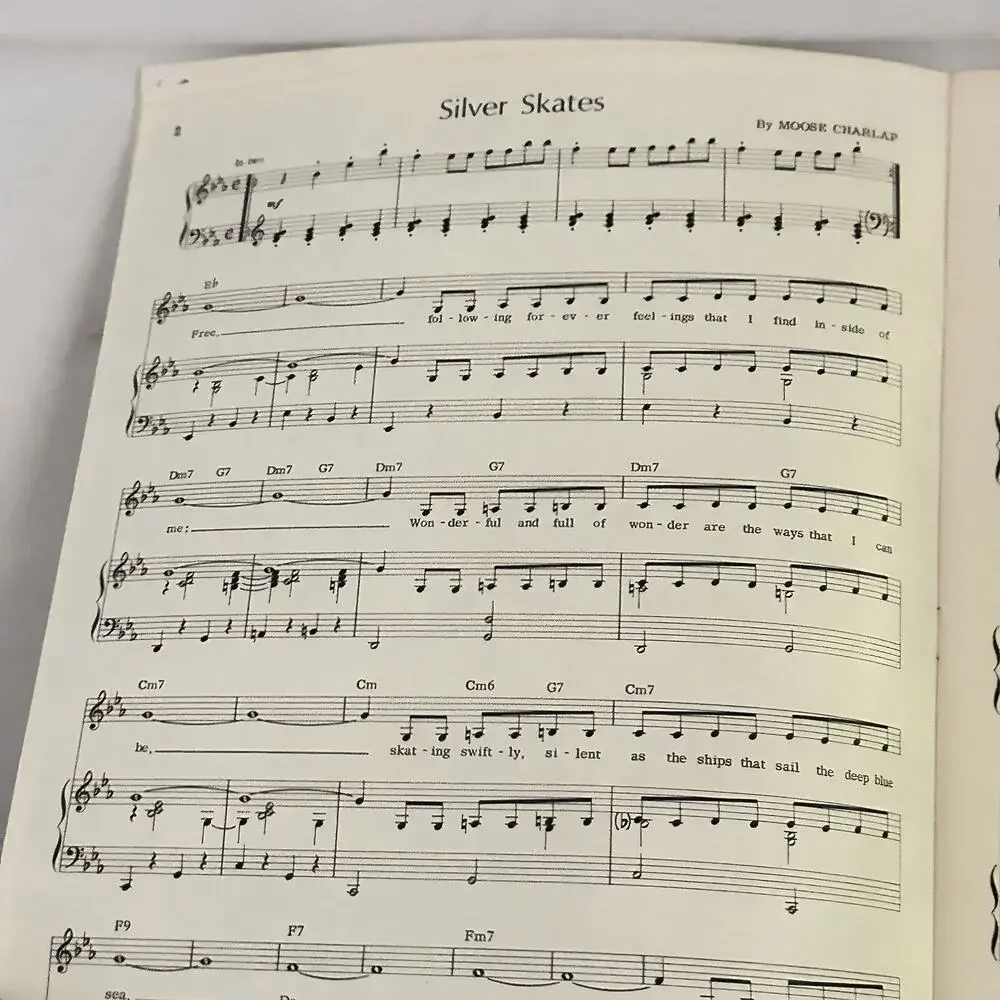 Hans Brinker Silver Skates Songbook Sheet Music Hal Leonard 1968 Movie Rare
